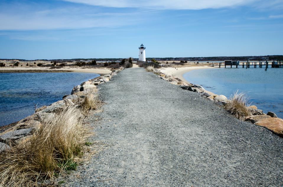 Edgartown Lighthouse, on Martha's Vineyard in Massachusetts
