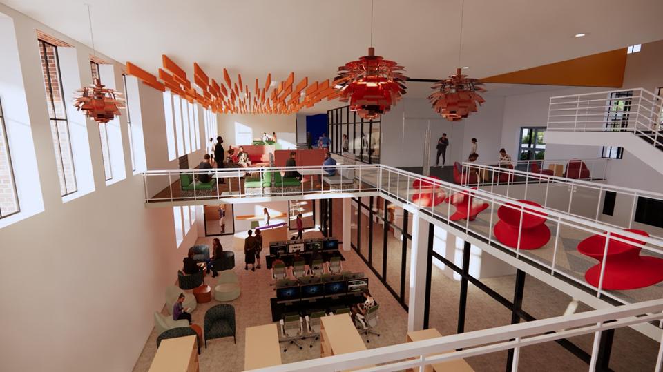 Library and co-working space