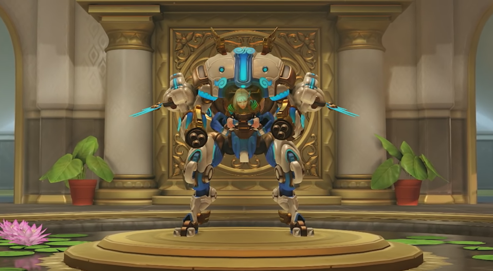 Check Out How The Overwatch Team Made Those Killer D Va And Reinhardt All Stars Skins