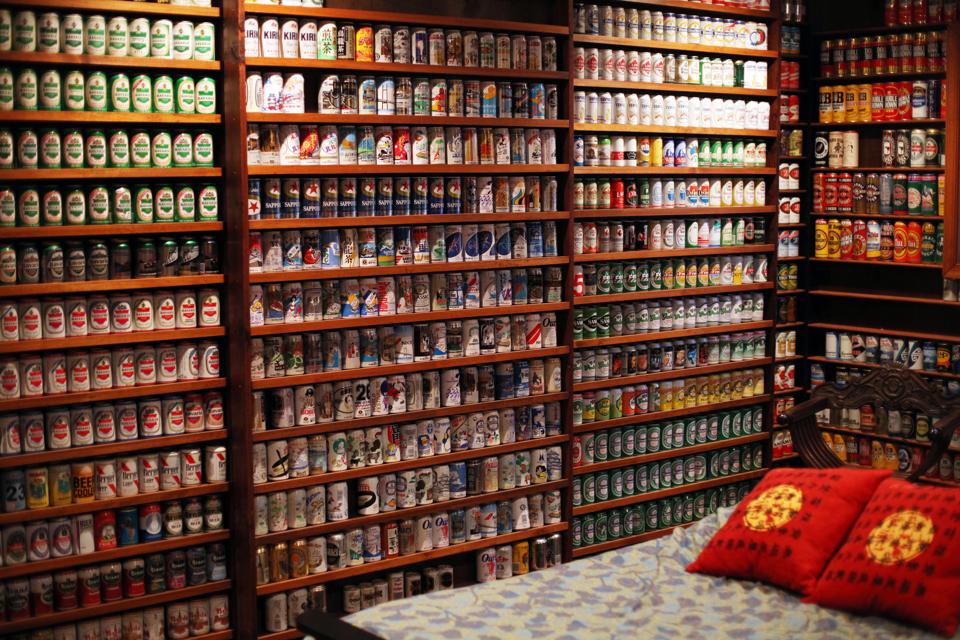 $1 Million DOLLAR Beer Can Collection