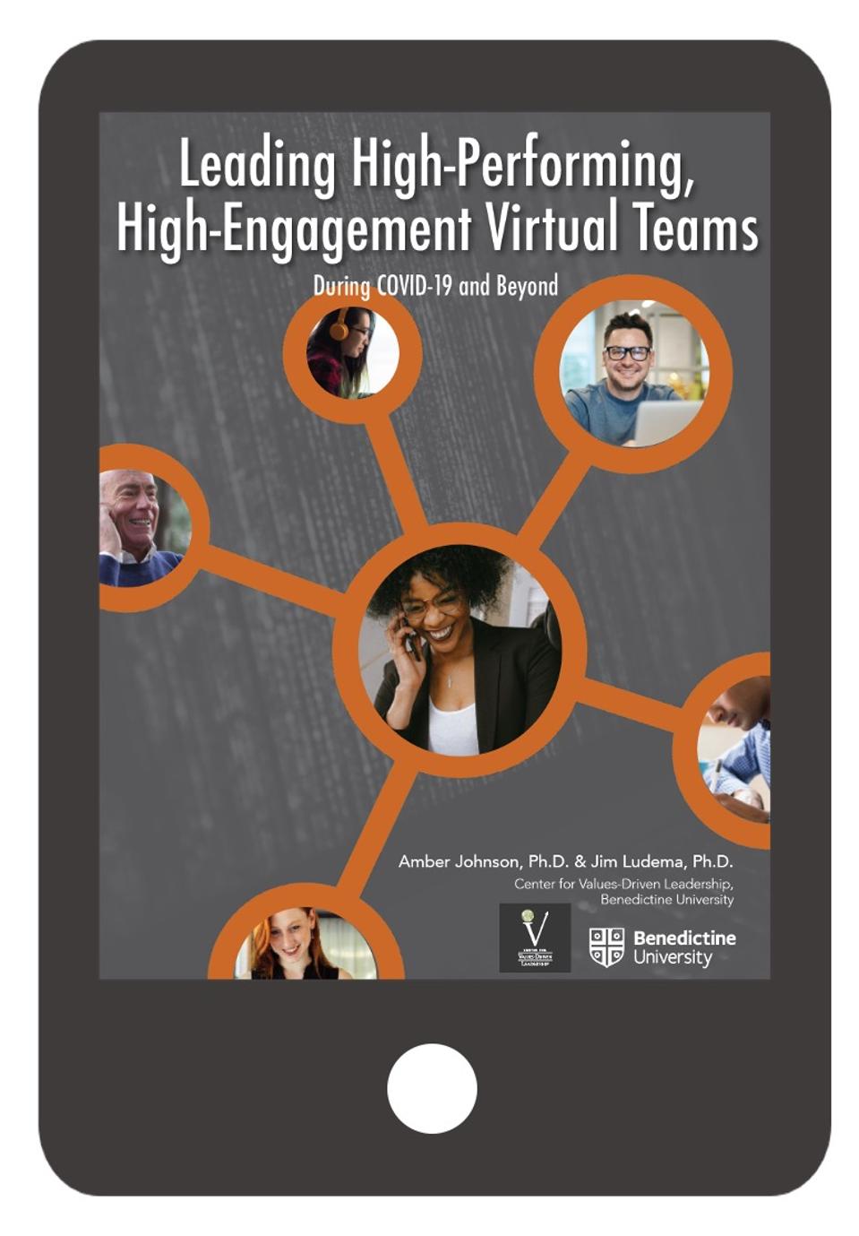 Ebook on virtual team remote work leadership