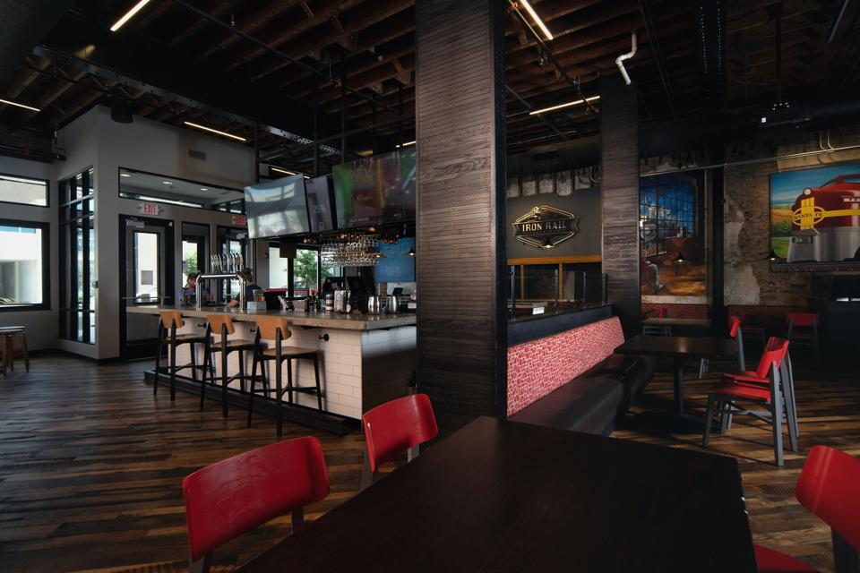 restaurant brewery interior