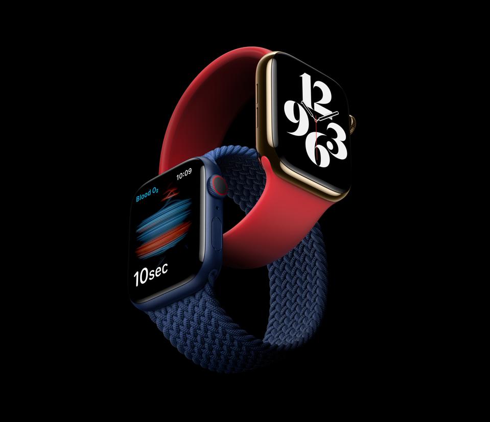 Apple Watch Series 6 renders from Apple.