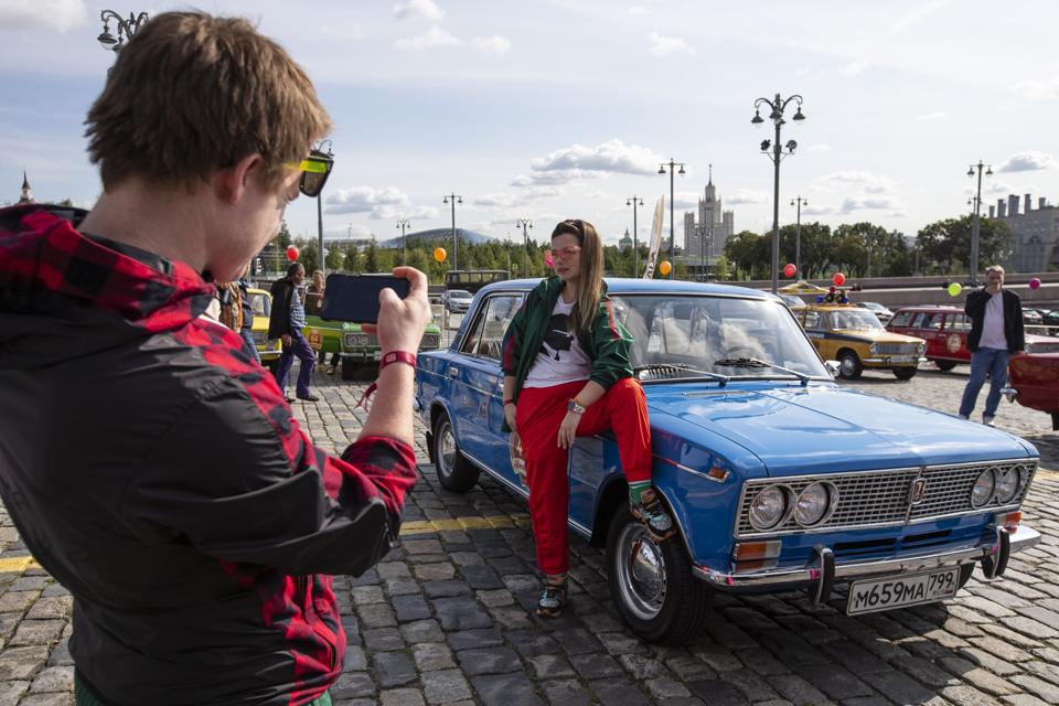 (SP)RUSSIA-MOSCOW-LADA RALLY