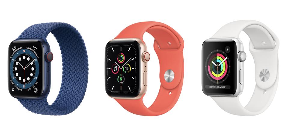 Apple Watch SE Vs. Series 6 Vs. Series 3: Key Comparisons