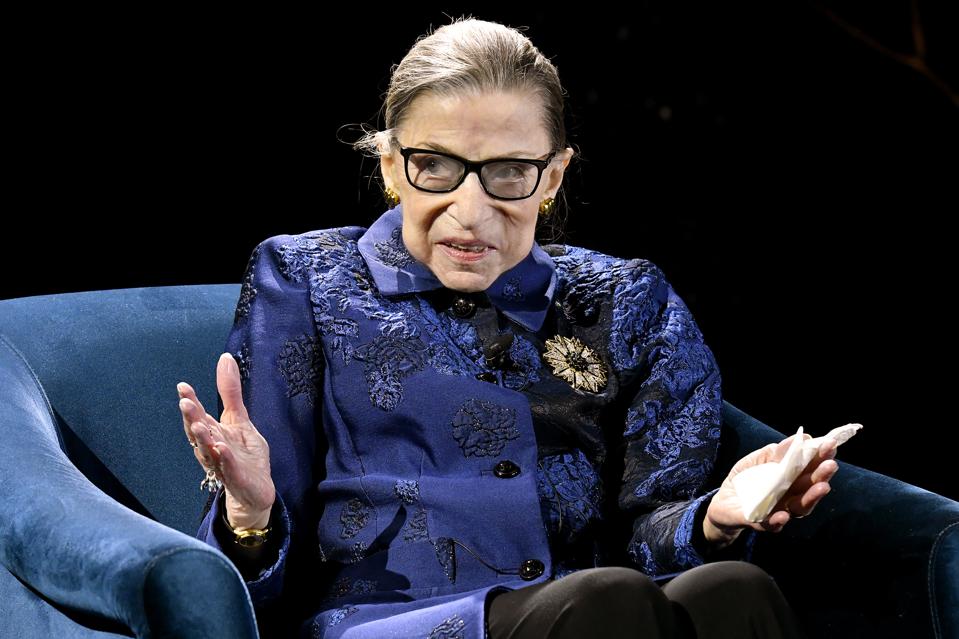 Fourth Annual Berggruen Prize Gala Celebrates 2019 Laureate Supreme Court Justice Ruth Bader Ginsburg In New York City - Inside