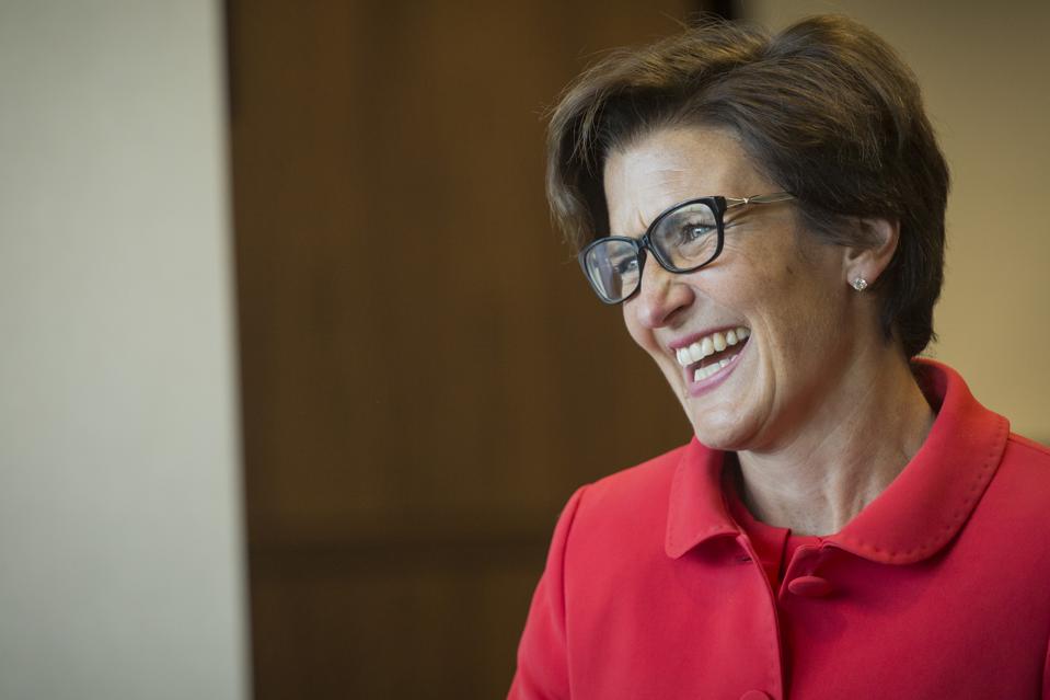 Finally a female bank CEO