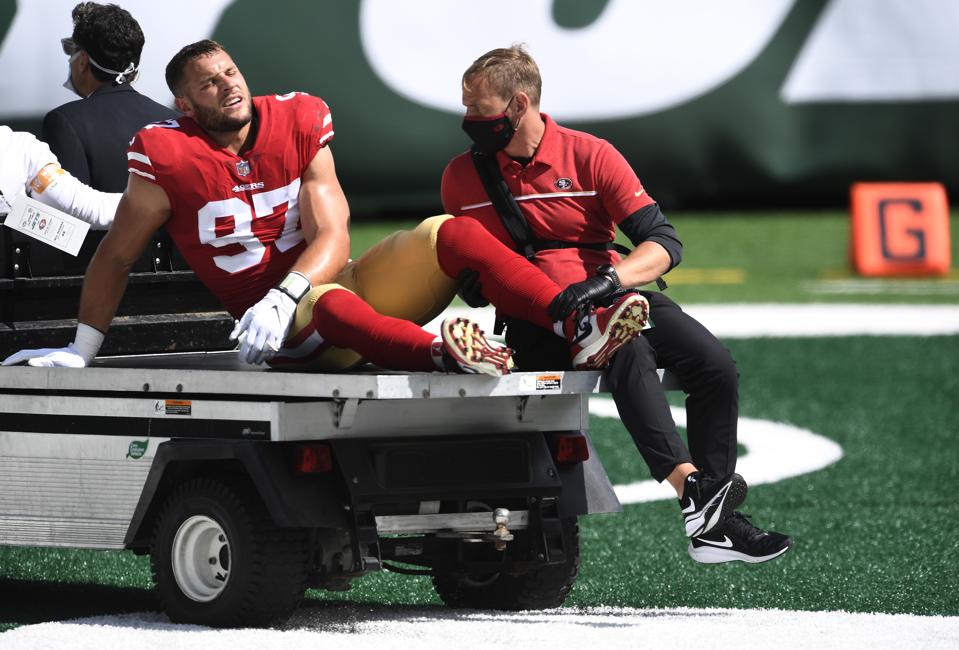 Nfl Week 2 49ers Plow Past Weak Jets Team As Injuries Continue To Mount