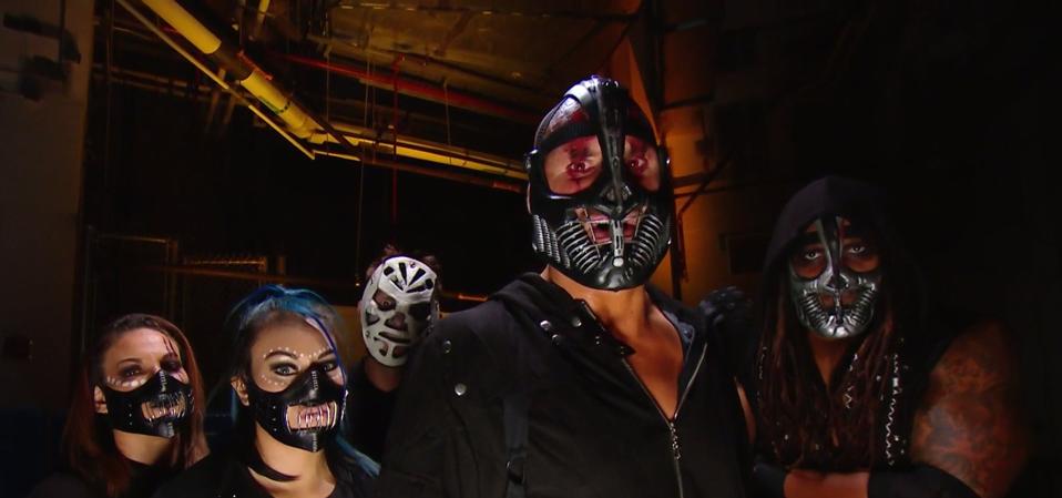 RETRIBUTION made its Raw debut on Monday.