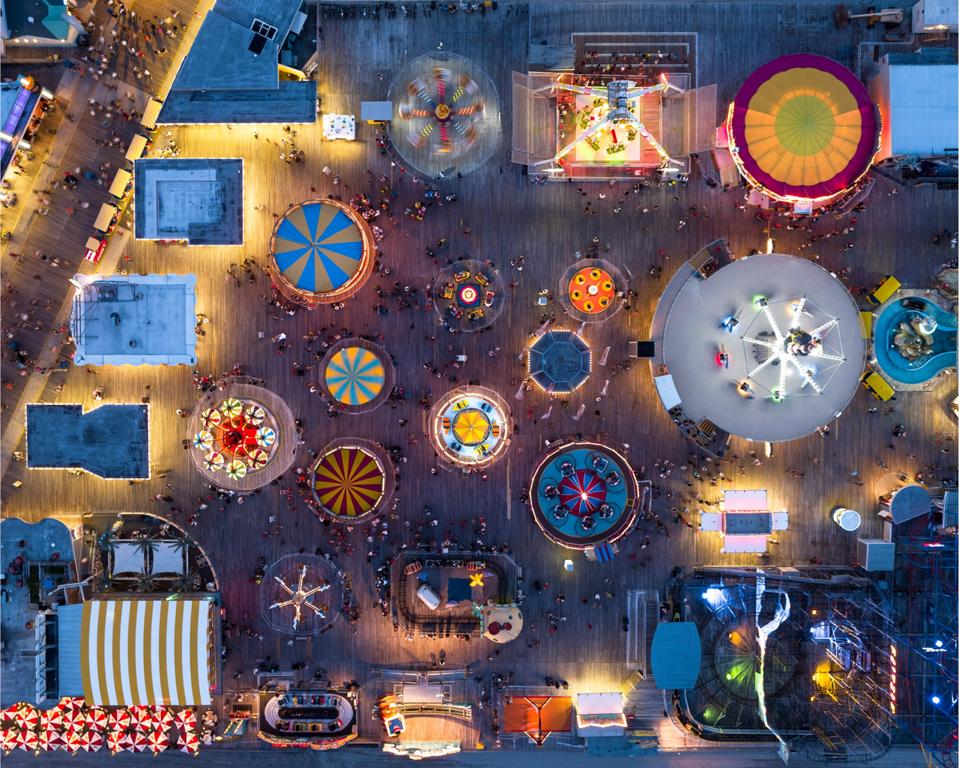 Amusement park in Wildwood, New Jersey.