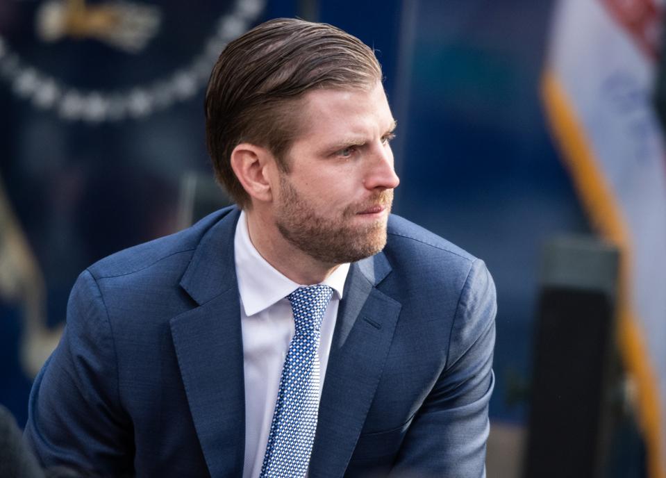 President Donald Trump Attends Veterans Day Parade In New York City