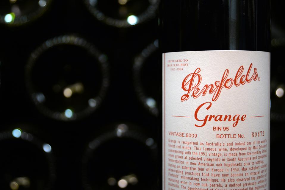 Treasury Wine Estate Wines At Company Headquarters Ahead Of Full-Year Results