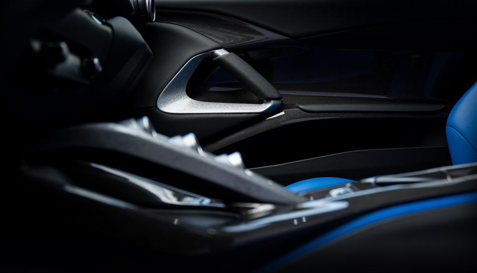 Toma interior del Ferrari Omologata