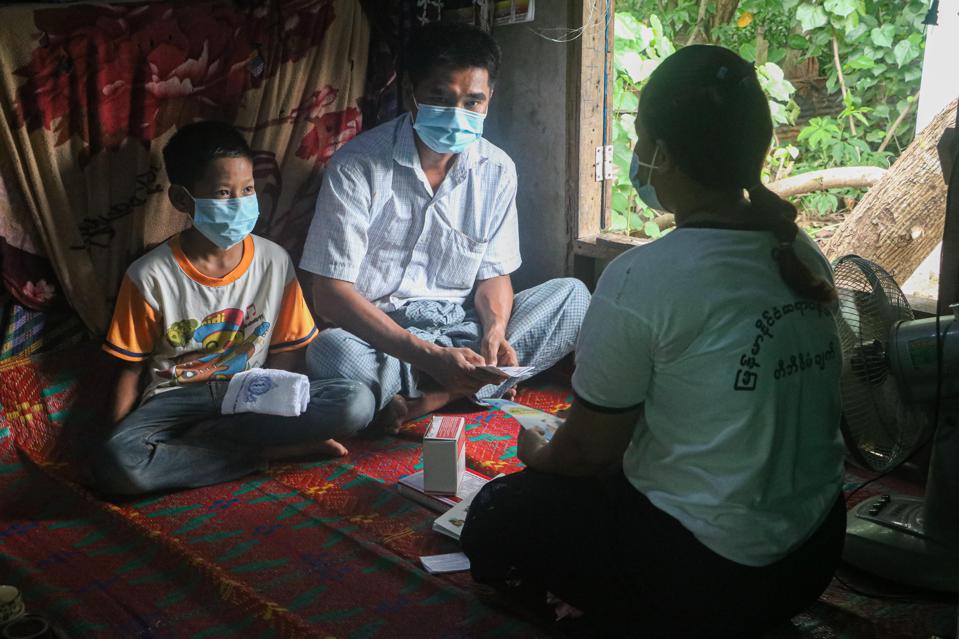 TB care in Myanmar