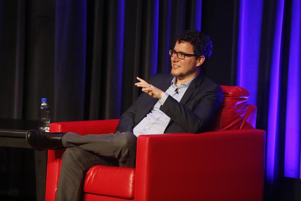 Eric Ries seated