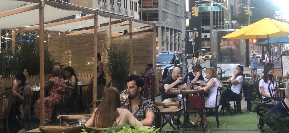 New York City outdoor dining 