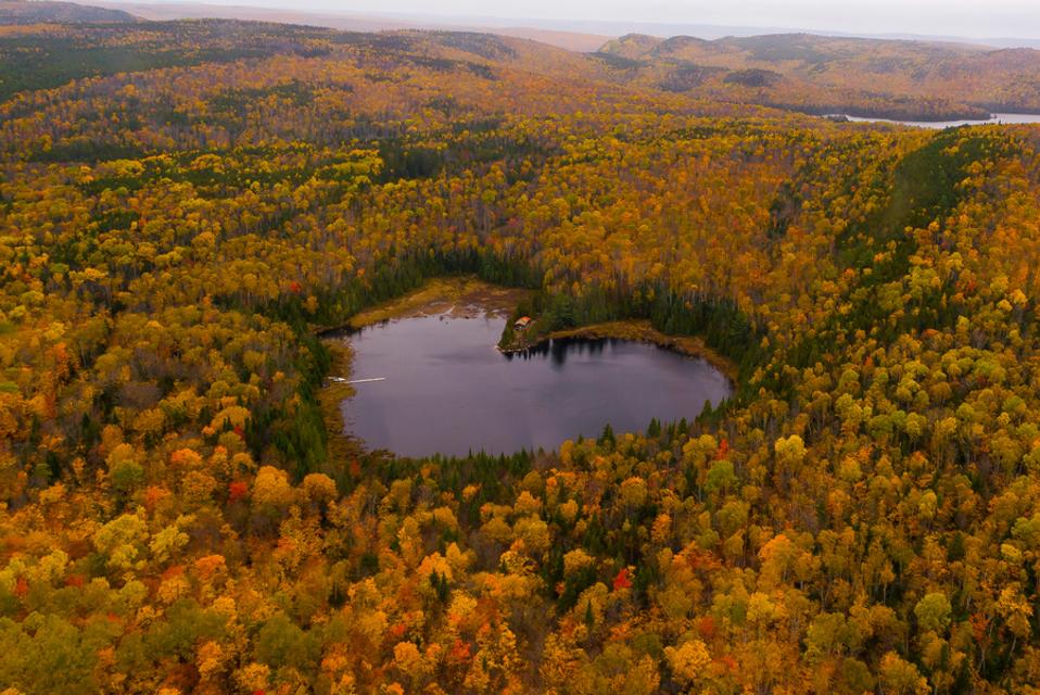Mauricie National Park, Quebec fall foliage Canada
