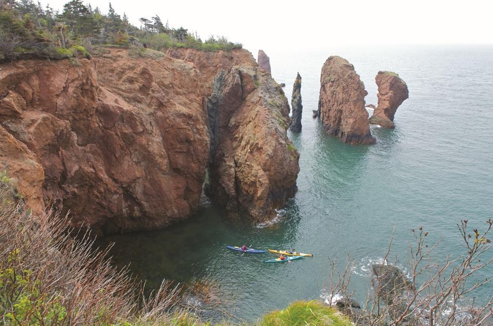 Cape Chignecto, Cliffs of Fundy fall foliage best Canada