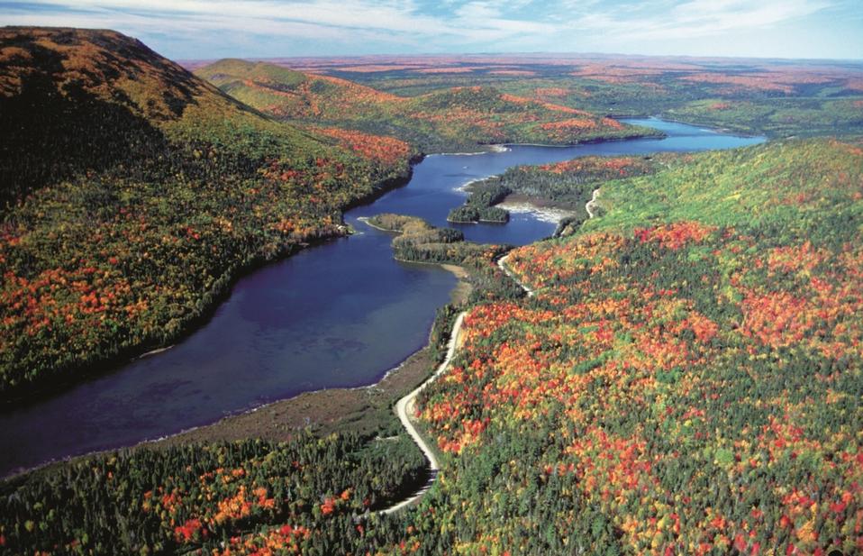 The Fundy Trail, New Brunswick fall foliage
