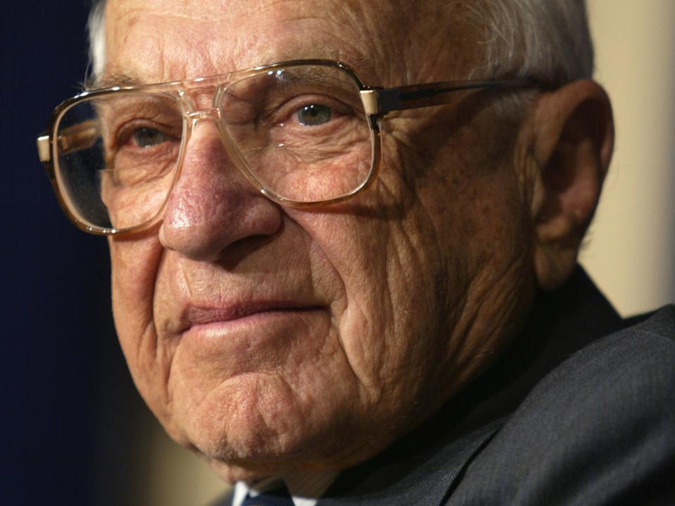 Economist Milton Friedman