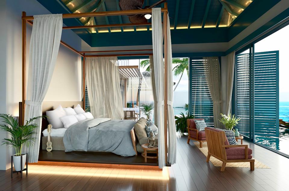 Inside the new Royal Residence at Raffles Maldives Meradhoo