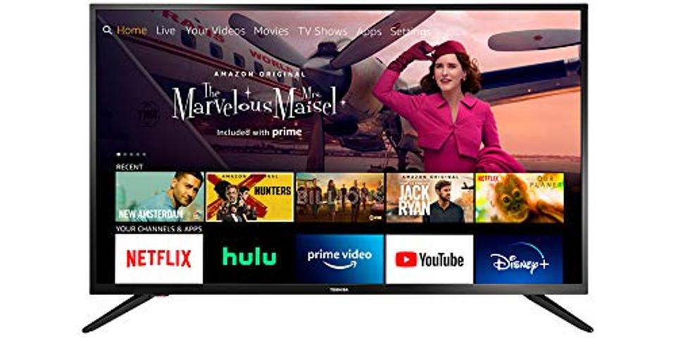 All-New Toshiba 43LF421U21 43-inch Smart HD 1080p TV - Fire TV Edition, Released 2020