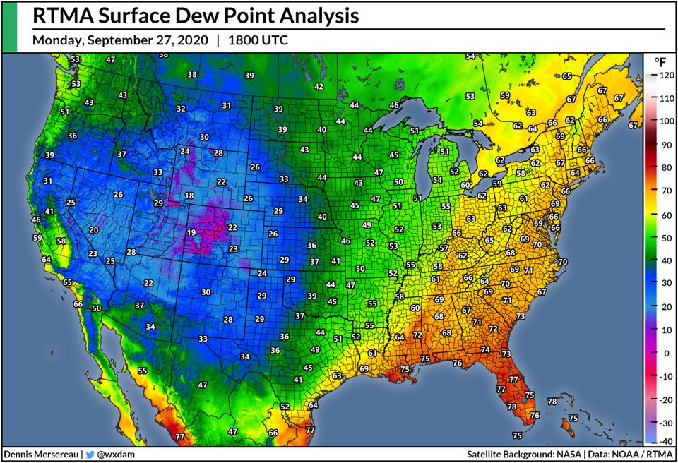 If You’re Searching For Crisp Autumn Air, Check The Dew Point