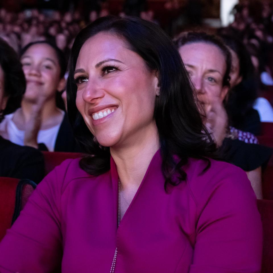 Sam Saperstein, Managing Director of Women on the Move, the annual JPMorgan Chase conference