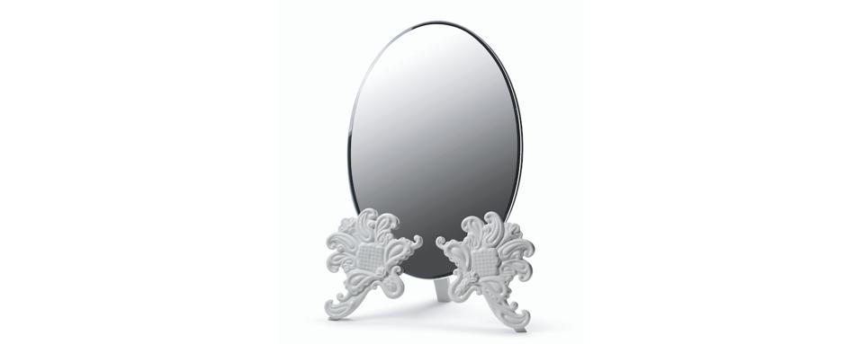 lladro vanity mirror