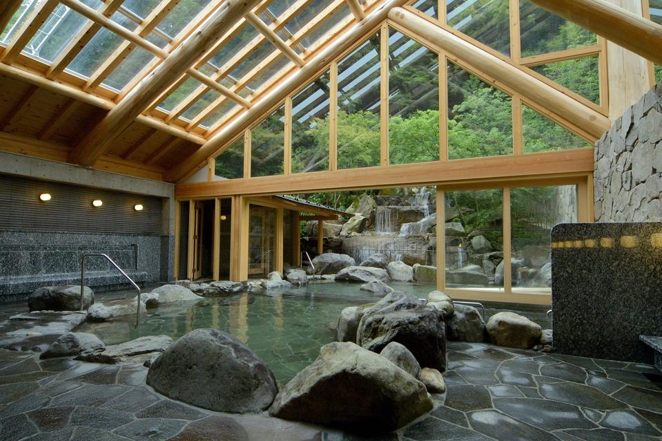 A public bathhouse in Kinosaki, Japan.