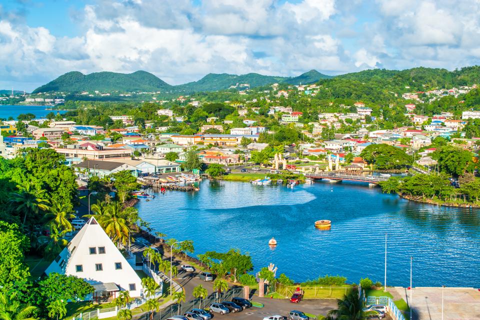 Castries, Santa Lucía, Caribe