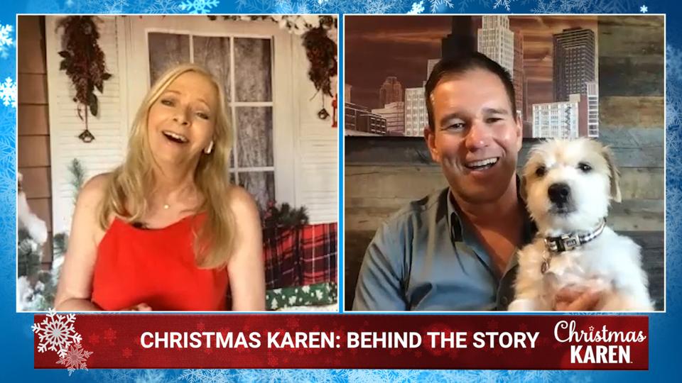 Writer Karen Schaler talks with director Jeff Fisher