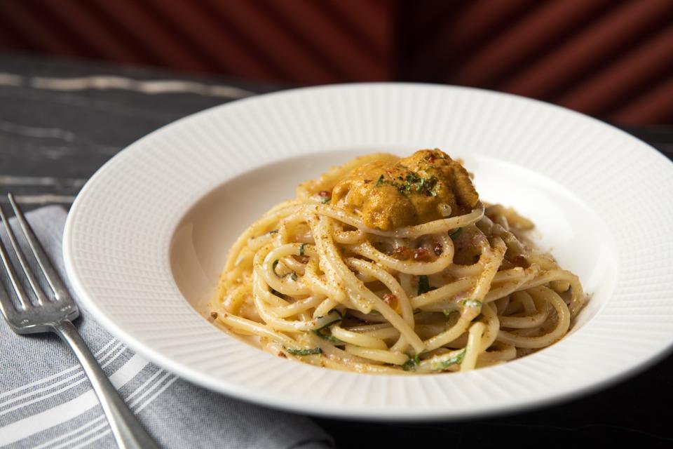 The Roe Roe Roe Roe Spaghetti at Kimika