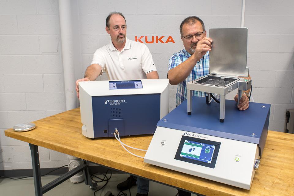 The ELT3000 is designed to detect miniscule leaks in lithium-ion batteries.