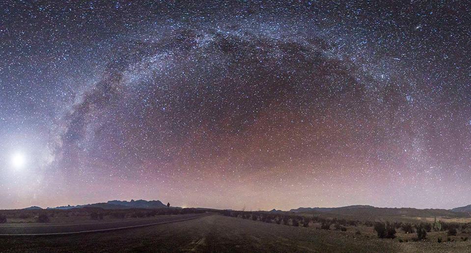 The Milky Way Arches over Big Bend