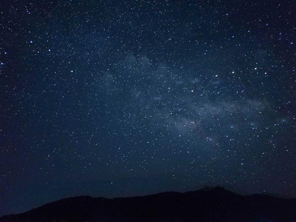 The Milky Way over Colorado's Great Sand Dunes
