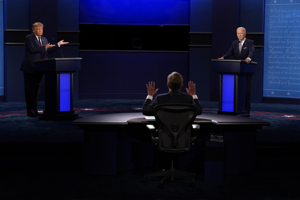 APTOPIX Election 2020 Debate