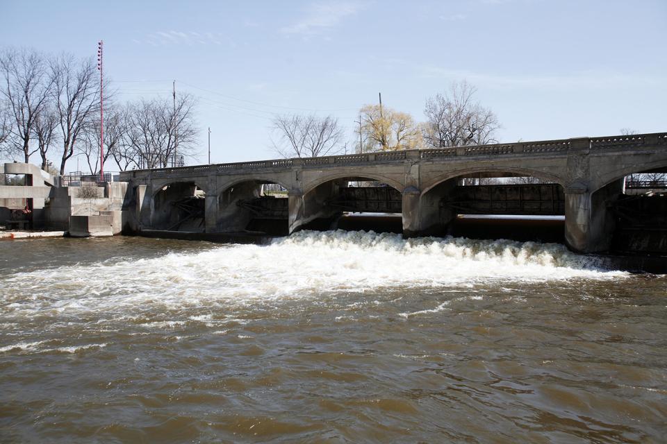 FLINT, MI - APRIL 20: The Flint River is shown in downtown Flint April 20, 2016 in Flint, Michigan. (Photo by Bill Pugliano/Getty Images)