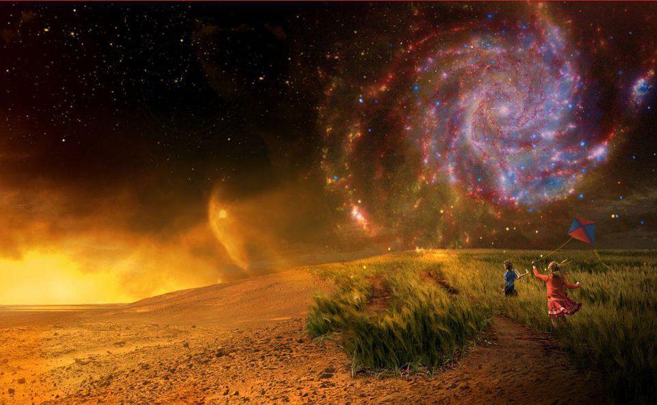That the Universe exists and that we are here to observe it tells us a lot.