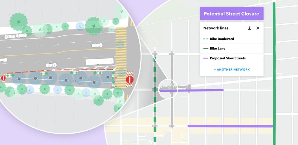 implemented slow/active streets, streateries, and other quick build projects.