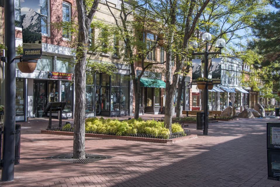 Pearl Street Mall, Downtown Boulder