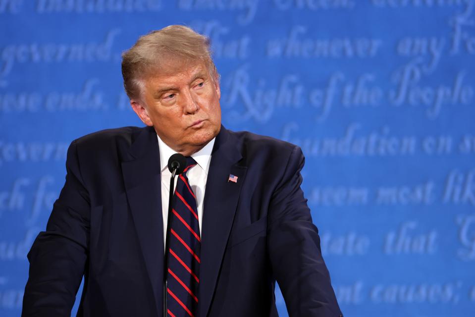Donald Trump And Joe Biden Participate In First Presidential Debate