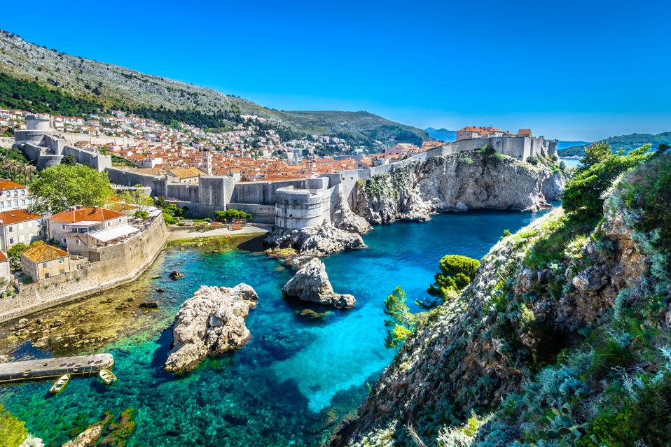 Dubrovnik on Croatia's Adriatic Coast.