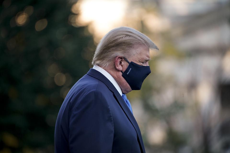 Trump Departs White House For Walter Reed Medical Center After COVID-19 Diagnosis
