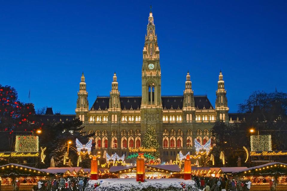 Weihnachtsmarkt in Wien, Österreich