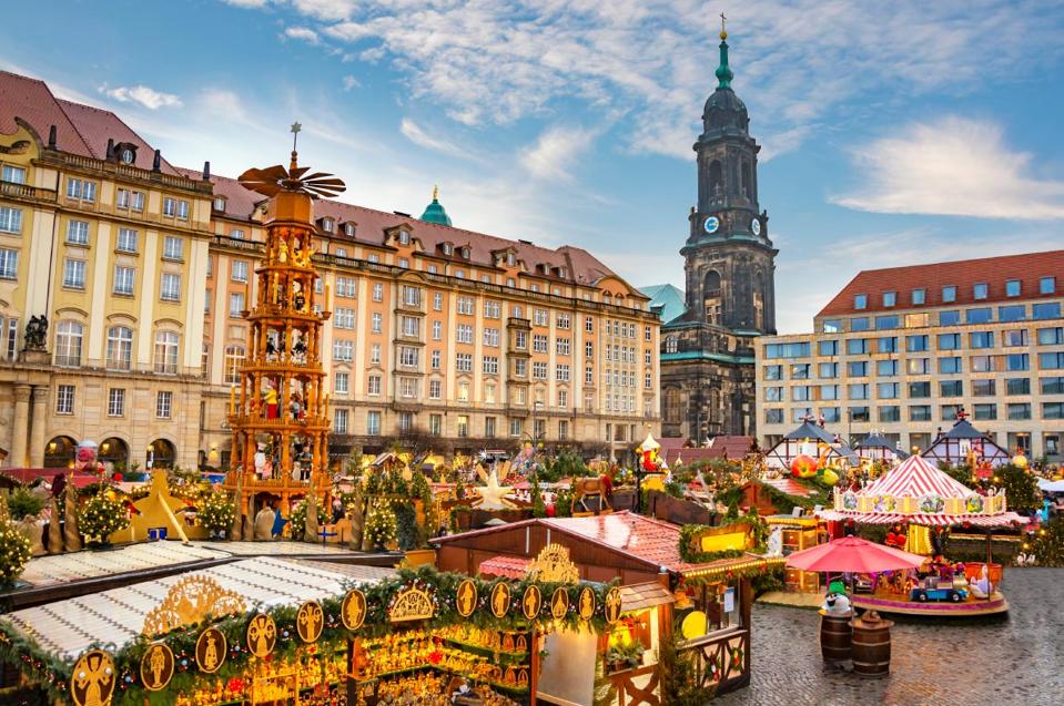 Christmas market in Dresden, Germany