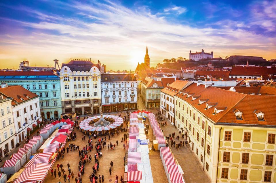 Bestes Weihnachtsfest 2020: Bratislava, Slowakei