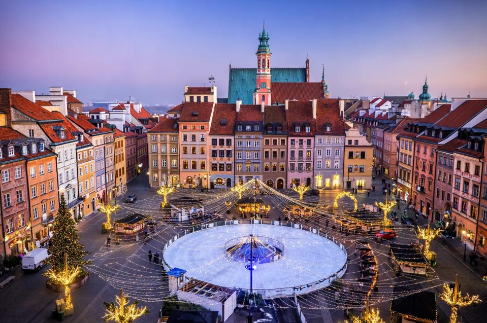 Bestes Weihnachtsfest 2020: Warschau, Polen