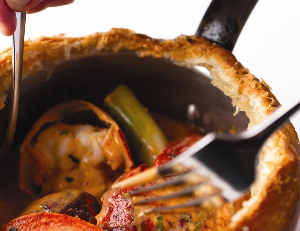 Four Sesasons Hotel Washington DC Bourbon Steak Lobster Pot Pie Michael Mina Fine Dining