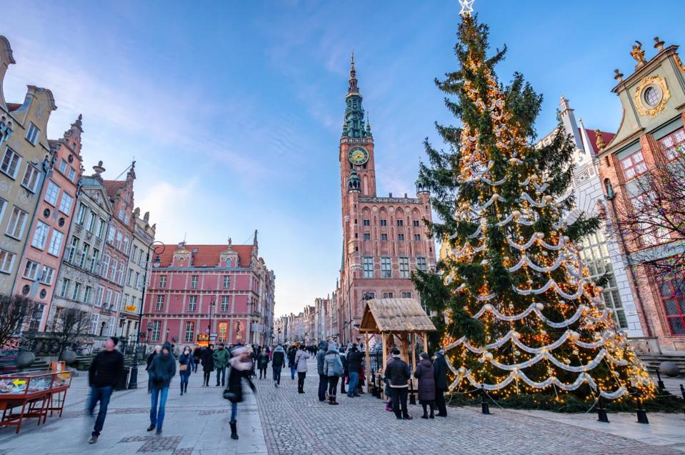 Vánoce v Gdaňsk, Polsko